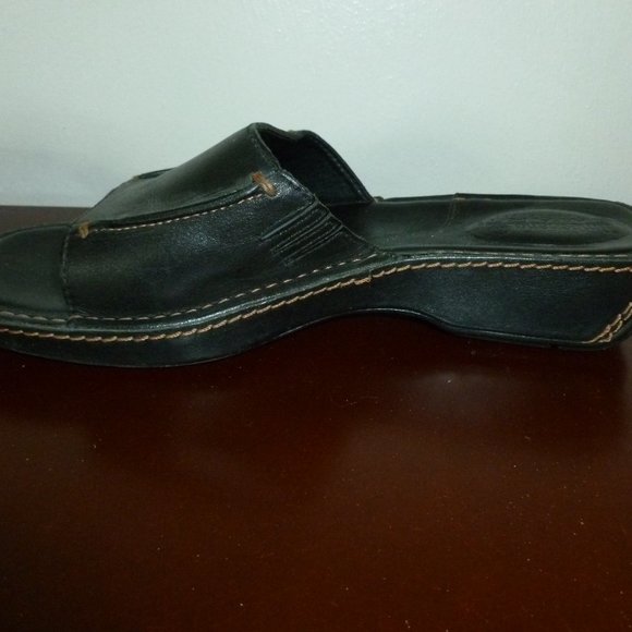 Timberland Slide Leather Sandals 8M Never Worn - Picture 3 of 6